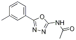 N-[5-(3-METHYLPHENYL)-1,3,4-OXADIAZOL-2-YL]ACETAMIDE CAS#: 904067-27-2