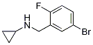 N-(5-BroMo-2-fluorobenzyl)cyclopropanaMine CAS#: 926201-08-3