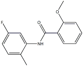 N-(5-Fluoro-2-Methylphenyl)-2-MethoxybenzaMide, 97% CAS#: 903325-83-7