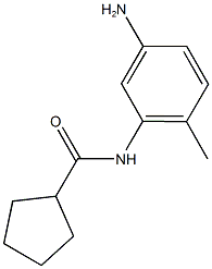 N-(5-amino-2-methylphenyl)cyclopentanecarboxamide CAS#: 926228-27-5