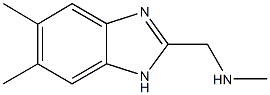 N-[(5,6-dimethyl-1H-benzimidazol-2-yl)methyl]-N-methylamine CAS#: 938458-93-6