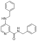 N-BENZYL-4-(BENZYLAMINO)PICOLINAMIDE CAS#: 913836-29-0