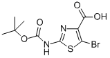 N-BOC-2-AMINO-5-BROMOTHIAZOLE-4-CARBOXYLIC ACID CAS#: 914347-09-4