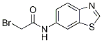 N-Benzothiazol-6-yl-2-broMo-acetaMide, 98+% C9H7BrN2OS, 分子量 271.13 CAS#: 916791-25-8