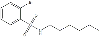 N-Hexyl 2-bromobenzenesulfonamide CAS#: 951883-96-8