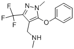 N-METHYL-[1-METHYL-5-PHENOXY-3-(TRIFLUOROMETHYL)-1H-PYRAZOL-4-YL]METHYLAMINE CAS#: 912569-73-4