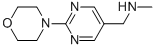 N-METHYL-(2-MORPHOLINOPYRIMIDIN-5-YL)METHYLAMINE CAS#: 937796-14-0