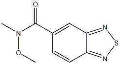 N-Methoxy-N-Methyl-2,1,3-benzothiadiazole-5-carboxaMide CAS#: 937279-22-6