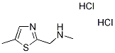 N-Methyl-1-(5-methyl-1,3-thiazol-2-yl)methanamine dihydrochloride CAS#: 921145-14-4