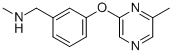 N-Methyl-3-[(6-methylpyrazin-2-yl)oxy]benzylamine CAS#: 912569-66-5