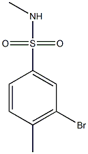 N-Methyl 3-bromo-4-methylbenzenesulfonamide CAS#: 941294-51-5