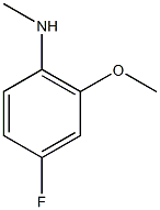 N-Methyl 4-fluoro-2-methoxyaniline CAS#: 941294-13-9