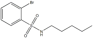 N-Pentyl 2-bromobenzenesulfonamide CAS#: 951883-99-1