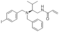 N-((S)-2-(N-(4-IODOBENZYL)-N-BENZYLAMINO)-3-METHYLBUTYL)ACRYLAMIDE CAS#: 922174-06-9