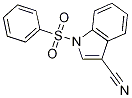 N-(benzenesulfonyl)indole-3-carbonitrile CAS#: 99532-56-6