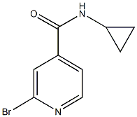 N-cyclopropyl 2-bromo-4-pyridinecarboxamide CAS#: 951885-74-8