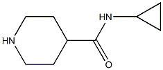 N-cyclopropyl-4-Piperidinecarboxamide CAS#: 937683-79-9