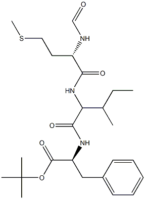 N-formylmethionyl-leucyl-phenylalanyl tert-butyl ester CAS#: 99880-61-2