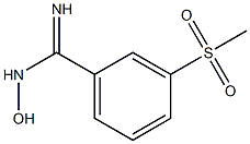 N-hydroxy-3-(methylsulfonyl)benzamidine CAS#: 939999-41-4