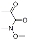 N-methoxy-N-methyl-2-oxopropanamide CAS#: 914220-85-2