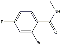 N-methyl-2-bromo-4-fluorobenzamide CAS#: 923138-87-8
