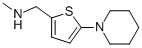 N-methyl-[(5-piperidinothien-2-yl)methyl]amine CAS#: 953409-06-8