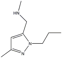 N-methyl-N-[(3-methyl-1-propyl-1H-pyrazol-5-yl)methyl]amine CAS#: 956208-04-1
