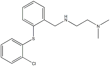 N1-(2-(2-Chlorophenylthio)Benzyl)-N2,N2-Dimethylethane-1,2-Diamine CAS#: 951624-18-3