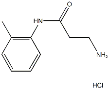 N~1~-(2-methylphenyl)-beta-alaninamide(SALTDATA: HCl) CAS#: 938515-43-6