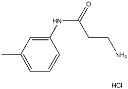 N~1~-(3-methylphenyl)-beta-alaninamide(SALTDATA: HCl) CAS#: 938515-45-8