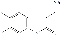 N~1~-(3,4-dimethylphenyl)-beta-alaninamide(SALTDATA: HCl) CAS#: 938515-51-6
