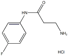 N~1~-(4-fluorophenyl)-beta-alaninamide(SALTDATA: HCl) CAS#: 938515-70-9