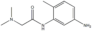 N~1~-(5-amino-2-methylphenyl)-N~2~,N~2~-dimethylglycinamide(SALTDATA: FREE) CAS#: 946753-98-6