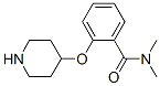 N,N-DIMETHYL-2-(PIPERIDIN-4-YLOXY)-BENZAMIDE CAS#: 902837-08-5