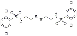 N,N'-(Dithiodi-2,1-ethanediyl)bis[2,5-dichloro-benzenesulfonaMide CAS#: 927822-86-4