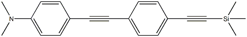 N,N-diMethyl-4-((4-((triMethylsilyl)ethynyl) phenyl)ethynyl)benzenaMine CAS#: 910467-59-3
