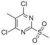 PYRIMIDINE, 4,6-DICHLORO-5-METHYL-2-(METHYLSULFONYL)- CAS#: 98814-28-9