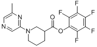 Pentafluorophenyl 1-(6-methylpyrazin-2-yl)piperidine-3-carboxylate 97% CAS#: 941716-83-2