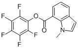 Pentafluorophenyl 1-methyl-1H-indole-7-carboxylate CAS#: 941716-96-7
