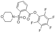 Pentafluorophenyl 2-(morpholin-4-ylsulphonyl)benzoate CAS#: 950603-27-7