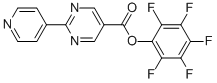 Pentafluorophenyl 2-pyridin-4-ylpyrimidine-5-carboxylate CAS#: 946409-27-4
