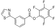 Pentafluorophenyl 3-(1,3-thiazol-2-yl)benzoate CAS#: 926921-55-3