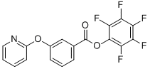 Pentafluorophenyl 3-(pyrid-2-yloxy)benzoate CAS#: 921938-61-6