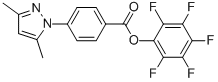 Pentafluorophenyl 4-(3,5-dimethyl-1H-pyrazol-1-yl)benzoate 97% CAS#: 941717-00-6