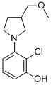 Phenol, 2-chloro-3-[3-(methoxymethyl)-1-pyrrolidinyl]- CAS#: 925233-28-9