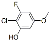 Phenol,  2-chloro-3-fluoro-5-methoxy- CAS#: 920036-39-1