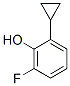Phenol,  2-cyclopropyl-6-fluoro- CAS#: 911817-90-8