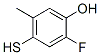 Phenol,  2-fluoro-4-mercapto-5-methyl- CAS#: 949019-05-0
