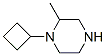 Piperazine,  1-cyclobutyl-2-methyl- CAS#: 949922-66-1