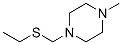 Piperazine, 1-[(ethylthio)methyl]-4-methyl- (6CI) CAS#: 99114-77-9